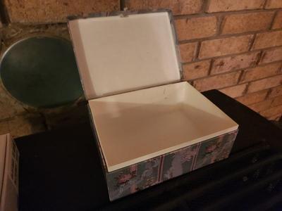 Blue Floral Box