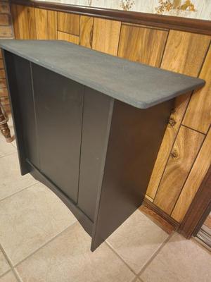 Black End Table