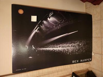 Ben Harper Poster from live Tulsa Concert 2004