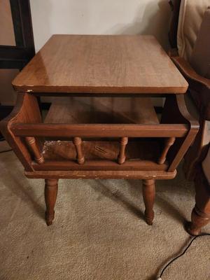 Book/Magazine Holder Side table
