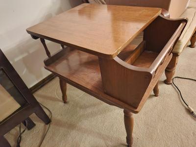 Book/Magazine Holder Side table