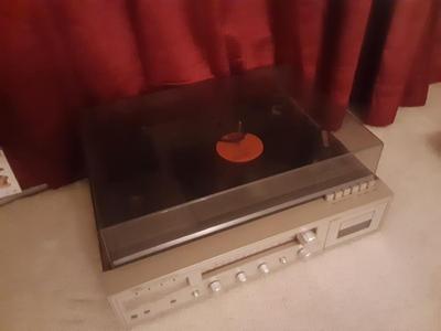 Record and Cassette Player