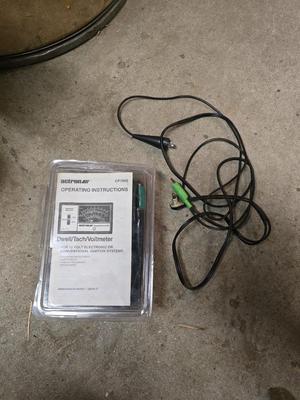 Actron Dwell/Tach/Volt Meter – Model CP7903 with Leads & Manual