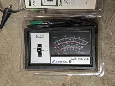 Actron Dwell/Tach/Volt Meter – Model CP7903 with Leads & Manual