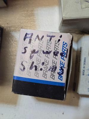 Lot of Vintage Auto Parts – Spark Plug Wires, Fuel Pump, Caliper Kit, Distributor Caps & More Many marked for 260 Z