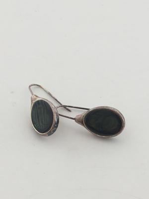 KC marked dangle vintage earrings