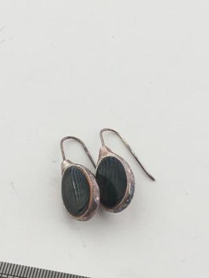 KC marked dangle vintage earrings