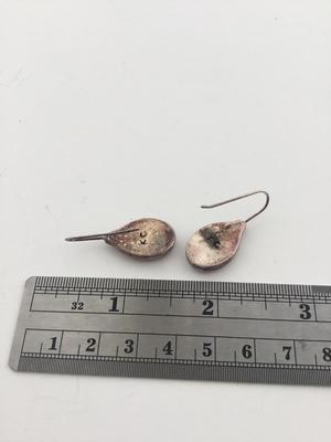 KC marked dangle vintage earrings