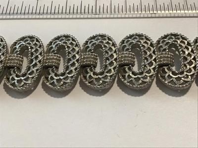 Silver Link Locking Bracelet