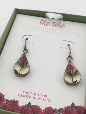 Sterling silver seed and sage crafted in Mexico