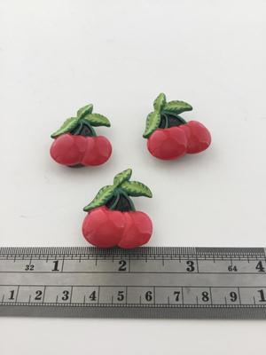Vintage cherry button covers