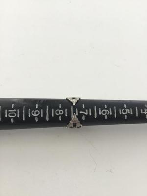 Unmarked beautiful silver tone ring