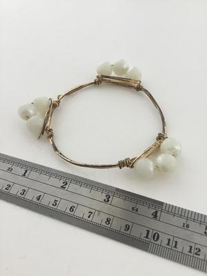 Gold tone fashion bracelet