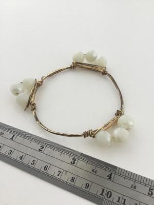 Gold tone fashion bracelet