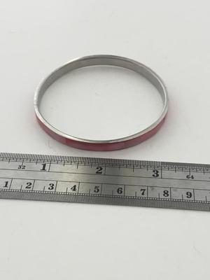 Pink fashion bangle bracelet