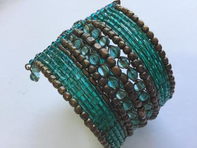 Glass Bead Boho Bracelet