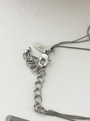 NY marked multilayer colorful unique necklace