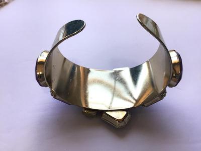 Purple Statement Bracelet Cuff