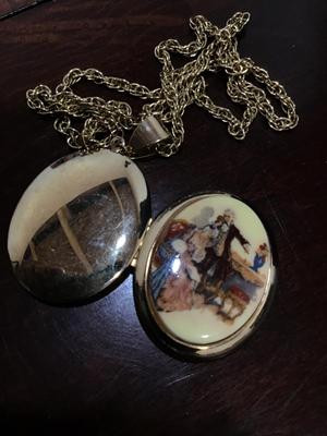Vintage Locket and Chain
