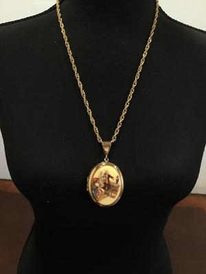 Vintage Locket and Chain