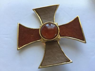 Cross Brooch Vintage