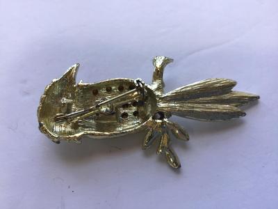 Parrot Brooch