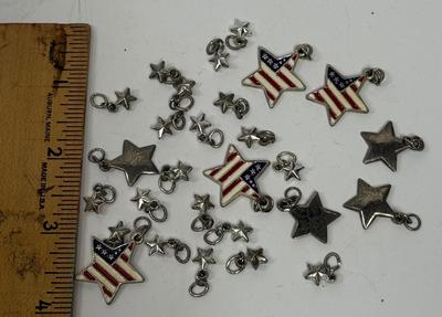 Sale Photo Thumbnail #184: Various Star shaped Pendants in good condition.