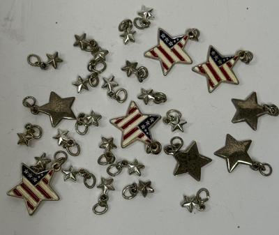 Sale Photo Thumbnail #182: Various Star shaped Pendants in good condition.