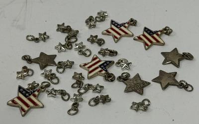 Sale Photo Thumbnail #183: Various Star shaped Pendants in good condition.