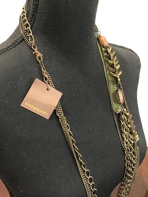 Honey and Hive Statement Necklace