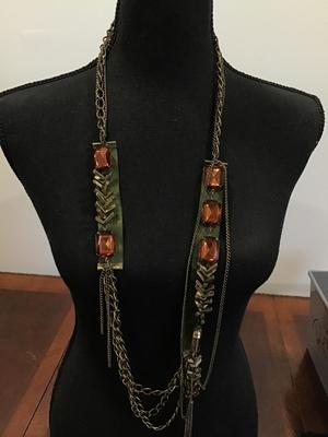 Honey and Hive Statement Necklace