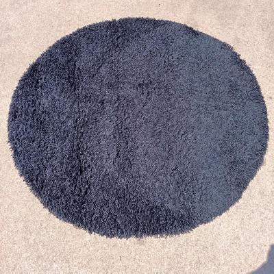 LOT 304: Dalyn Rug Company 6' Round Black Rug