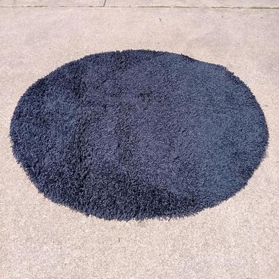 LOT 304: Dalyn Rug Company 6' Round Black Rug
