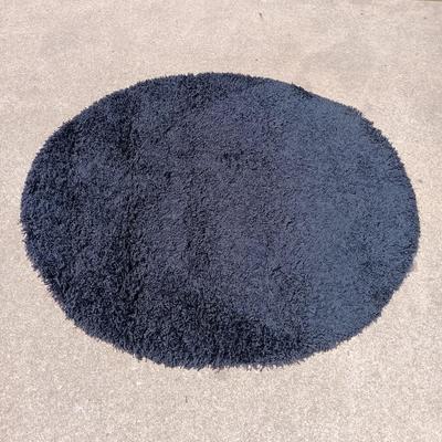 LOT 304: Dalyn Rug Company 6' Round Black Rug