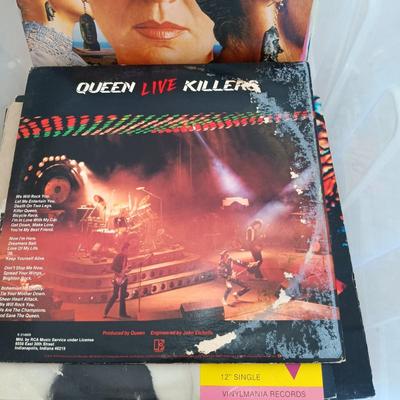 LOT 301: Large Lot of Vintage LPs - Hip Hop, Dance and Rock