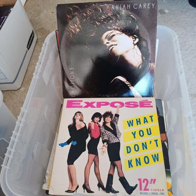 LOT 301: Large Lot of Vintage LPs - Hip Hop, Dance and Rock