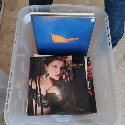 LOT 301: Large Lot of Vintage LPs - Hip Hop, Dance and Rock