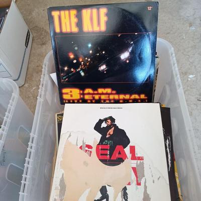 LOT 301: Large Lot of Vintage LPs - Hip Hop, Dance and Rock