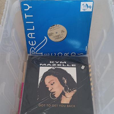 LOT 301: Large Lot of Vintage LPs - Hip Hop, Dance and Rock
