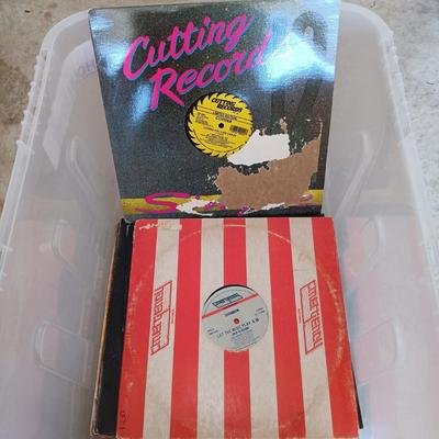 LOT 301: Large Lot of Vintage LPs - Hip Hop, Dance and Rock