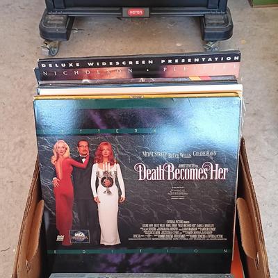 LOT 300: Large Assortment of LaserDisc Movies - Top Gun, The Crow, Grease & More