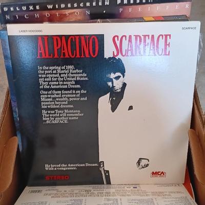 LOT 300: Large Assortment of LaserDisc Movies - Top Gun, The Crow, Grease & More