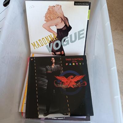 LOT 299: Large Collection of Vintage LPs - Hip Hop, Dance and Rock