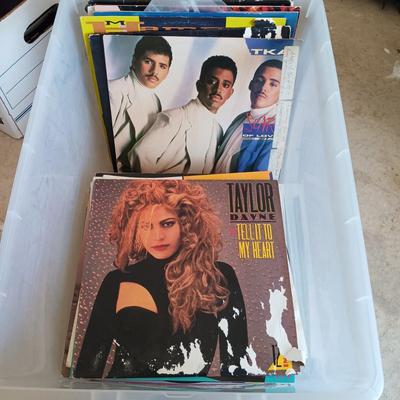 LOT 299: Large Collection of Vintage LPs - Hip Hop, Dance and Rock