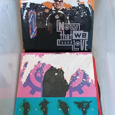 LOT 299: Large Collection of Vintage LPs - Hip Hop, Dance and Rock