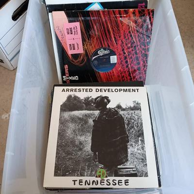 LOT 299: Large Collection of Vintage LPs - Hip Hop, Dance and Rock