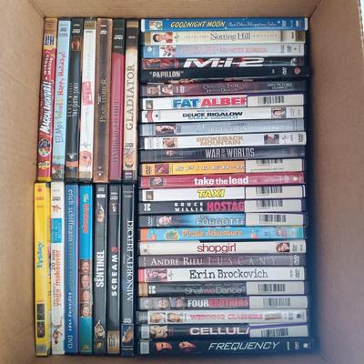 LOT 269: Large Collection of DVDs - Some New and Sealed