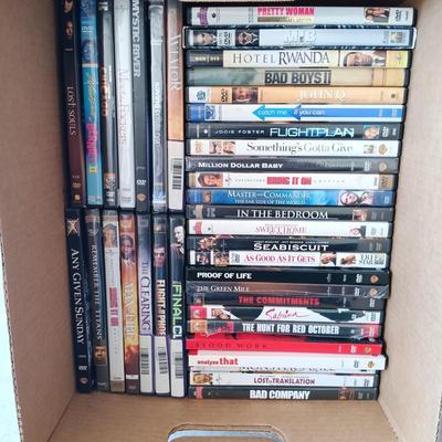 LOT 269: Large Collection of DVDs - Some New and Sealed