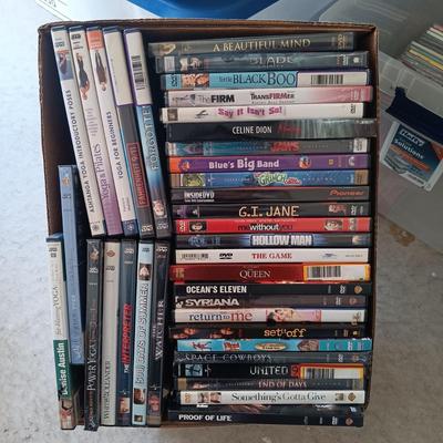 LOT 269: Large Collection of DVDs - Some New and Sealed