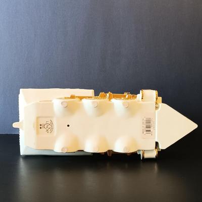 LOT 263: Lenox Holiday Junction Train Engine and Wagon with Ornament